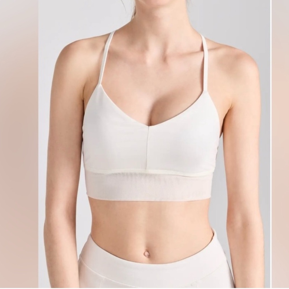 Alo white Bralette